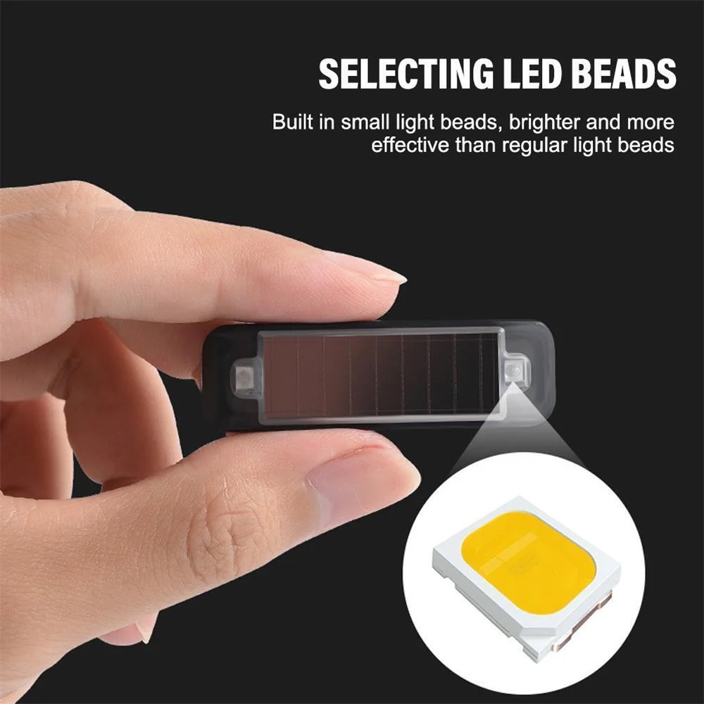 Sos Light Strobe - Мини-светодиодный автомобильный сигнальный светильник на солнечной