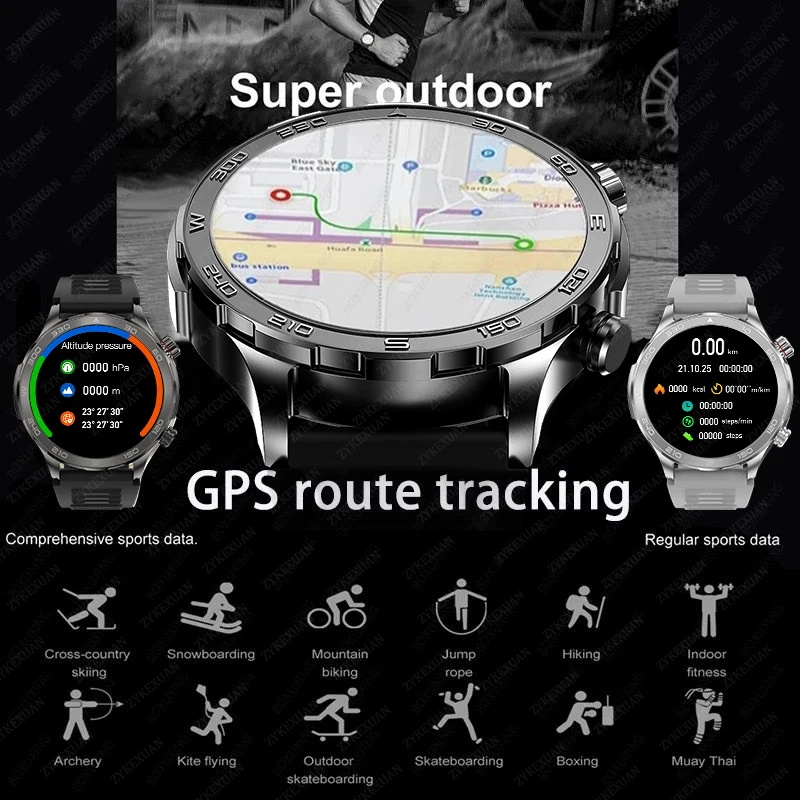 Новые умные часы с GPS-трекеро – обзор и цена Compass Lensatic