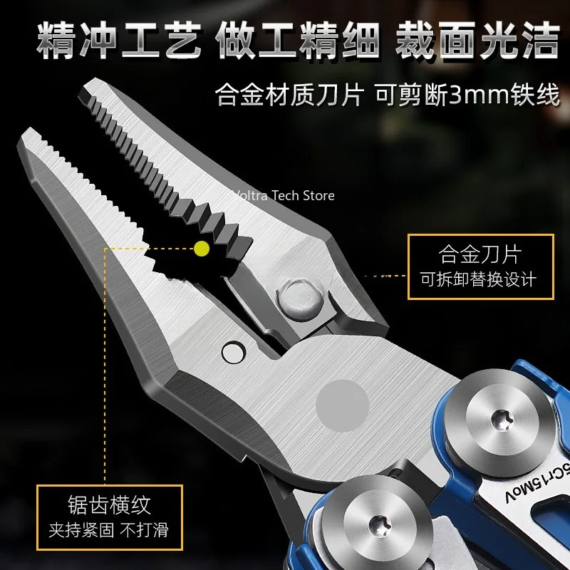 Многофункциональные плоскогубц – обзор и цена Multi Tool Plier
