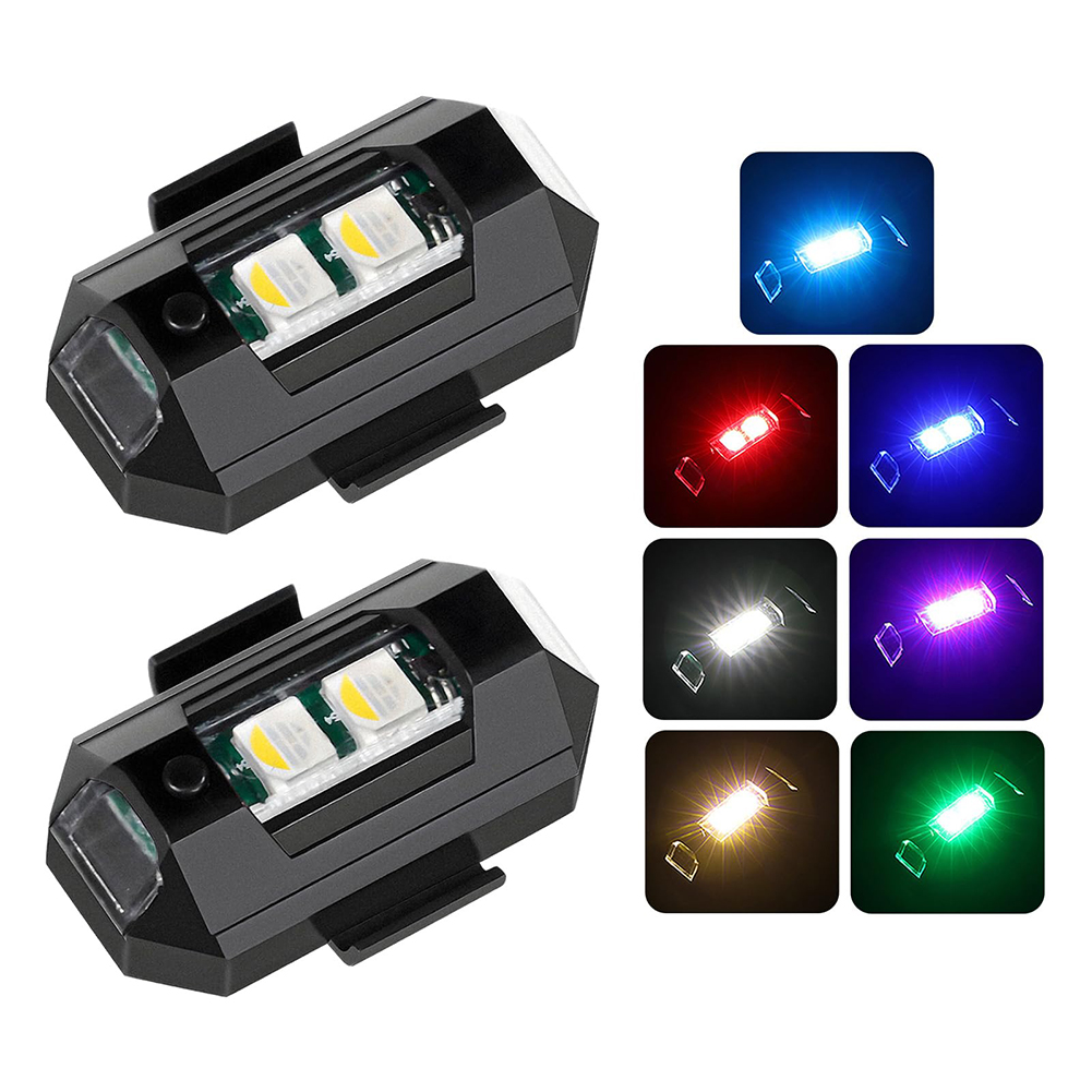 2 шт. мини светодиодные стробо – обзор и цена Sos Light Strobe