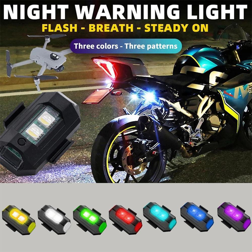 2 шт. мини светодиодные стробо – обзор и цена Sos Light Strobe